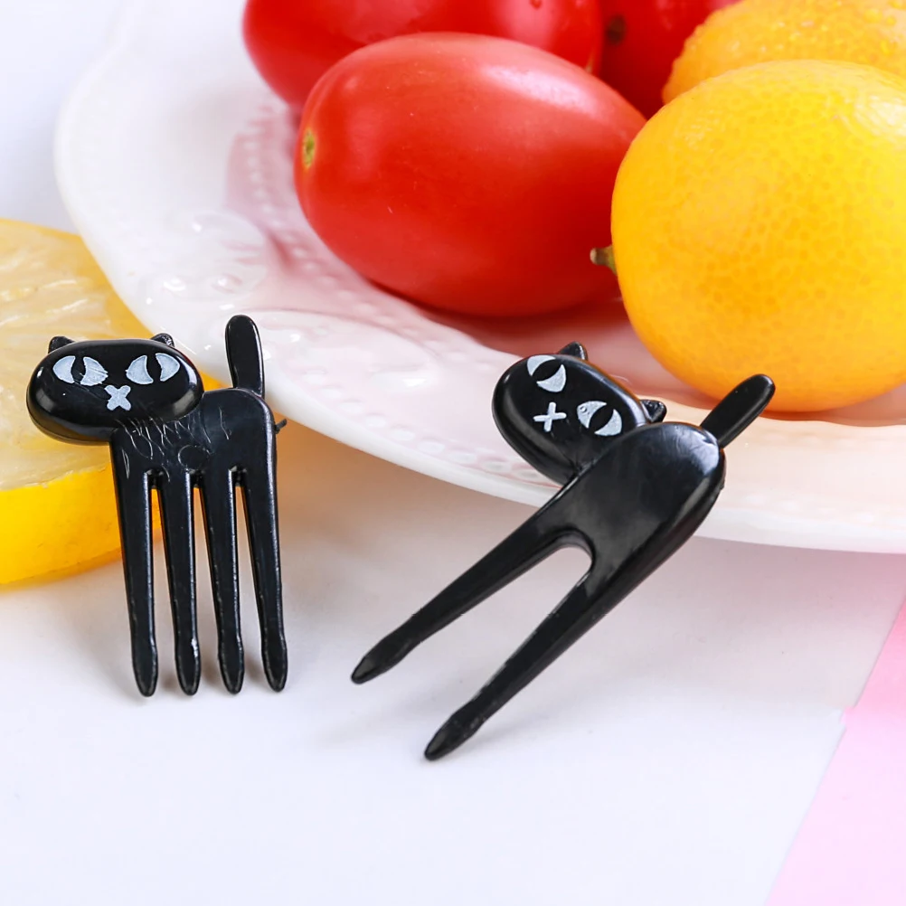 6 Pcs Fruit Fork Forks Mini Cake Cute Cat Party Kitten Food Picks Bento Animal Square
6 Pcs Fruit Fork Forks Mini Cake Cute Cat Party Kitten Food Picks Bento Animal Square