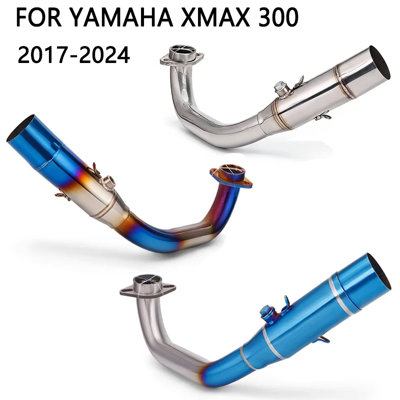 For Yamaha XMAX XMAX250 XMAX300 2017-2024 Motorcycle Exhaust Stainless Escape Header Tube 51MM Scooter Kit
For Yamaha XMAX XMAX250 XMAX300 2017-2024 Motorcycle Exhaust Stainless Escape Header Tube 51MM Scooter Kit