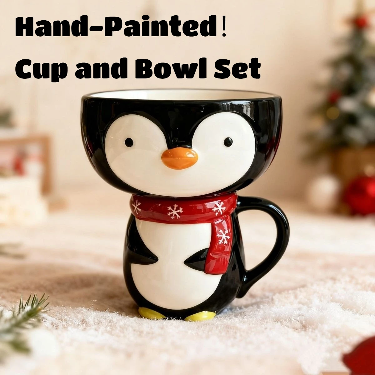 Cute Ceramic Penguin Dinnerware Set,Charming Penguin Cup & Bowl Combo,Ideal Gift for Family Meals,Lovely Kitchen Gift
Cute Ceramic Penguin Dinnerware Set,Charming Penguin Cup & Bowl Combo,Ideal Gift for Family Meals,Lovely Kitchen Gift