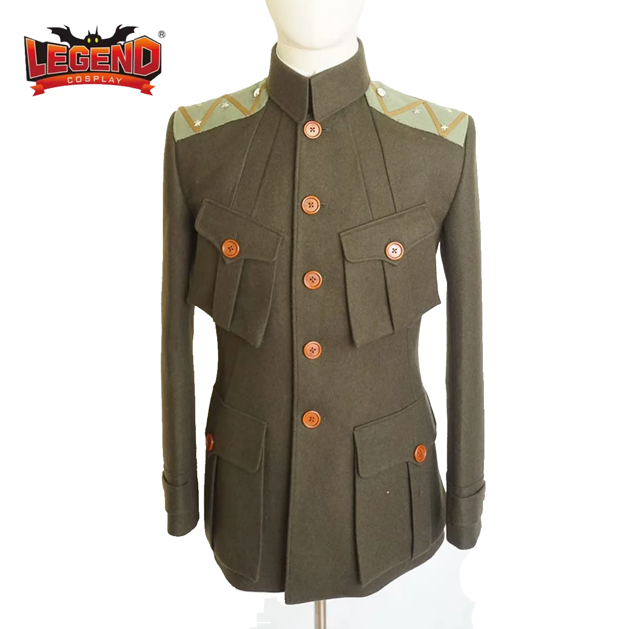 Movie Kolchak Cosplay WW 1 Russian Military Officer Uniform Russian Civil War Suit French Staff Captain Set Custom Made
Movie Kolchak Cosplay WW 1 Russian Military Officer Uniform Russian Civil War Suit French Staff Captain Set Custom Made
