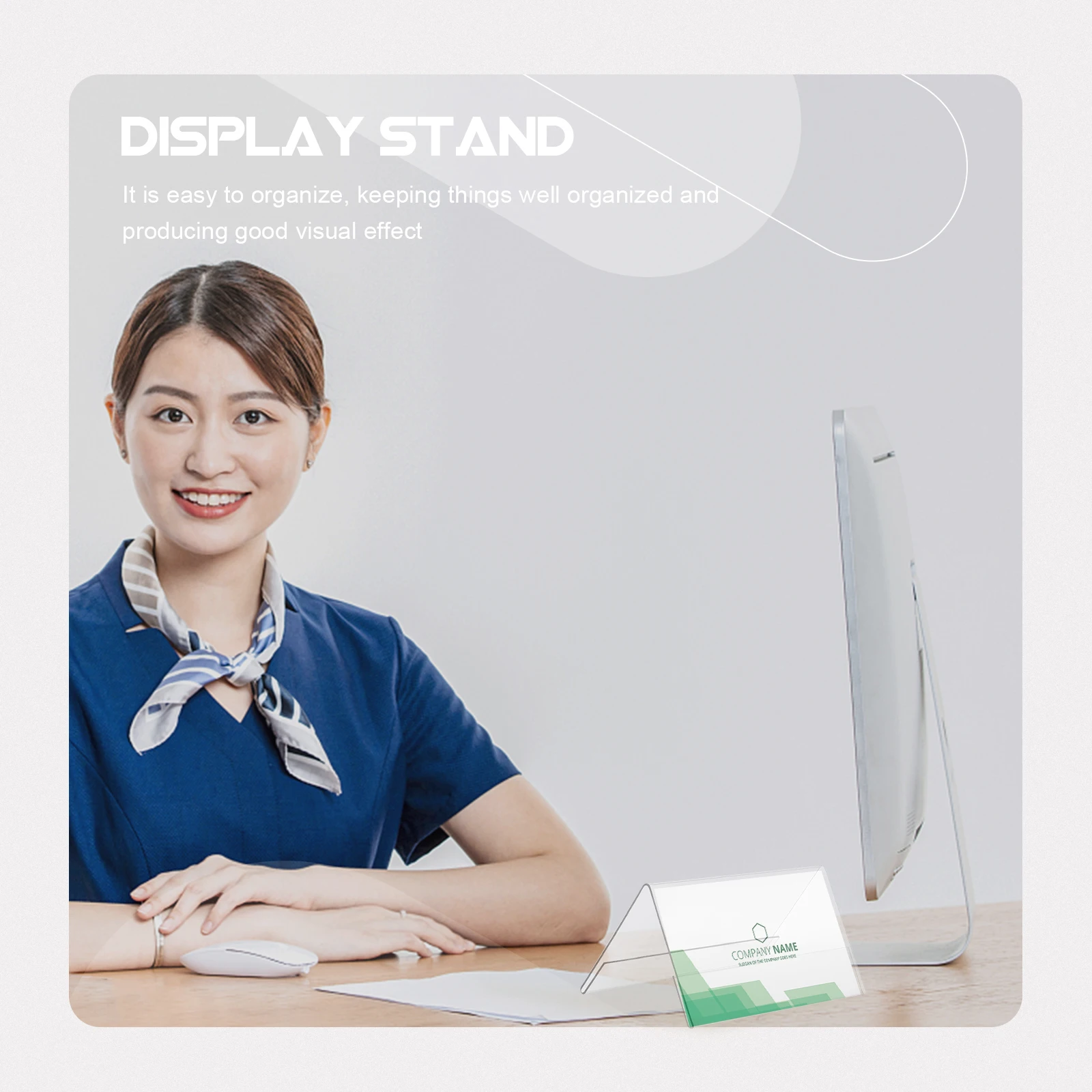 5pcs Acrylic Display Board Sign Holders Clear Double Sided Conference Guest Name Rack Transparent Table Nameplate Stands For
5pcs Acrylic Display Board Sign Holders Clear Double Sided Conference Guest Name Rack Transparent Table Nameplate Stands For