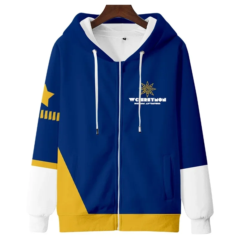 Digimon Hooded Hoodie, Anime Peripheral, Autumn and Winter, Long Sleeved Outerwear for Male and Female Students
Digimon Hooded Hoodie, Anime Peripheral, Autumn and Winter, Long Sleeved Outerwear for Male and Female Students