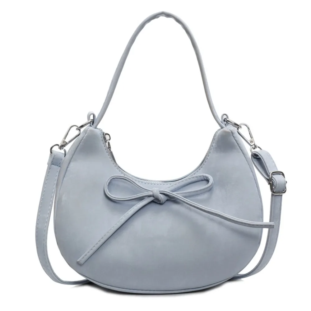 Simple PU Leather Bowknot Handbag Korean Style Casual Underarm Shoulder Bag Sweet Leisure Bow Crossbody Bag Girls
Simple PU Leather Bowknot Handbag Korean Style Casual Underarm Shoulder Bag Sweet Leisure Bow Crossbody Bag Girls