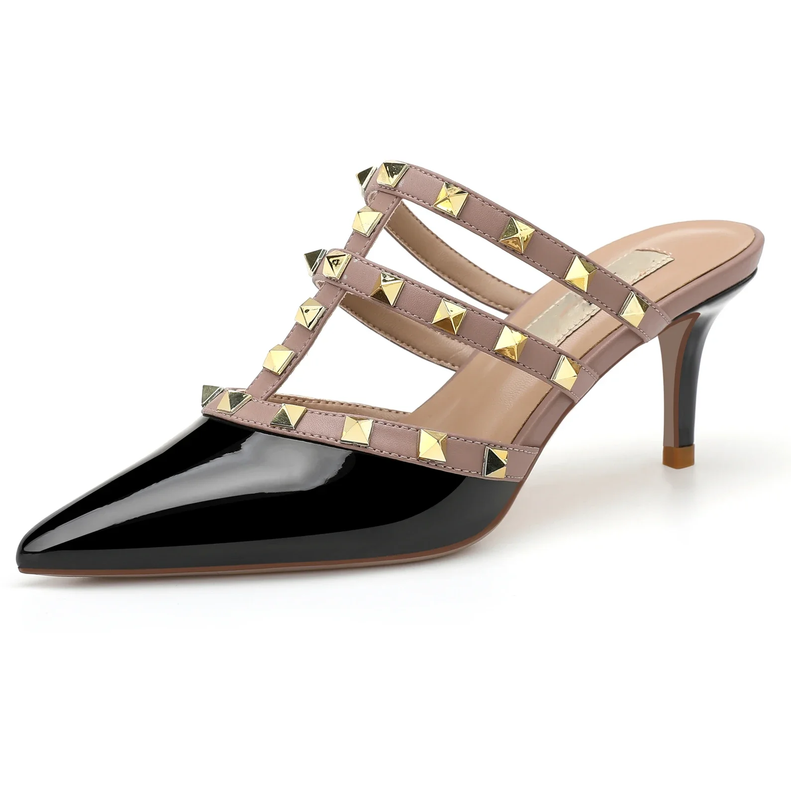 【Measure your feet length before order】Gladiator Women Stiletto Thin High Heel Sandal Rivet Fashion Party Dress Shoes 65-CHC-33
【Measure your feet length before order】Gladiator Women Stiletto Thin High Heel Sandal Rivet Fashion Party Dress Shoes 65-CHC-33