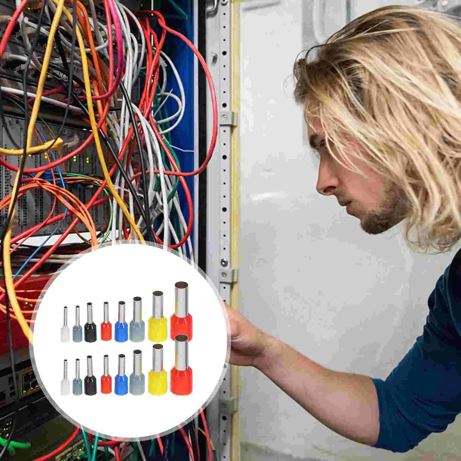 Cold-pressed Terminal Electrical Ferrule Connectors Wire Kit Ferrules Crimping Tool Terminals
Cold-pressed Terminal Electrical Ferrule Connectors Wire Kit Ferrules Crimping Tool Terminals
