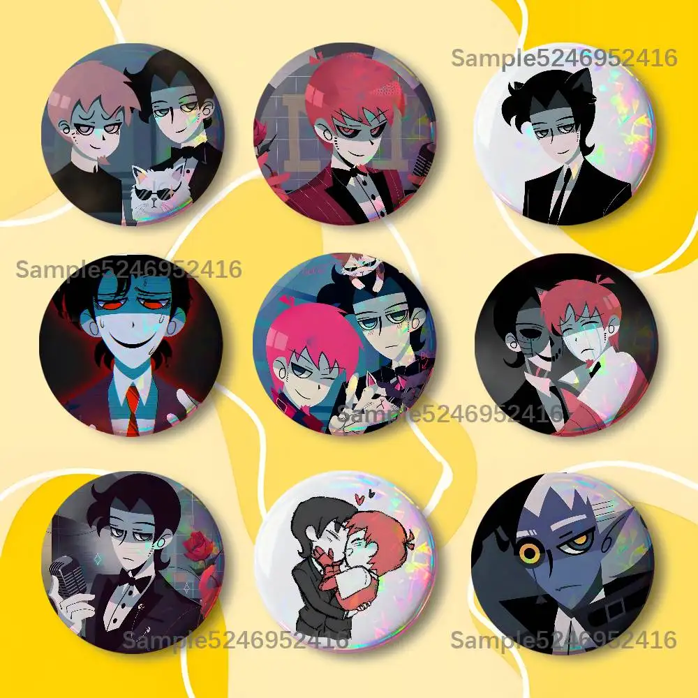 V-Vincent The Secret Of Myers Laser Badge Round Creative Pins Brooch Niche Design Brooch for Backpack Lapel Pins Accessories
V-Vincent The Secret Of Myers Laser Badge Round Creative Pins Brooch Niche Design Brooch for Backpack Lapel Pins Accessories