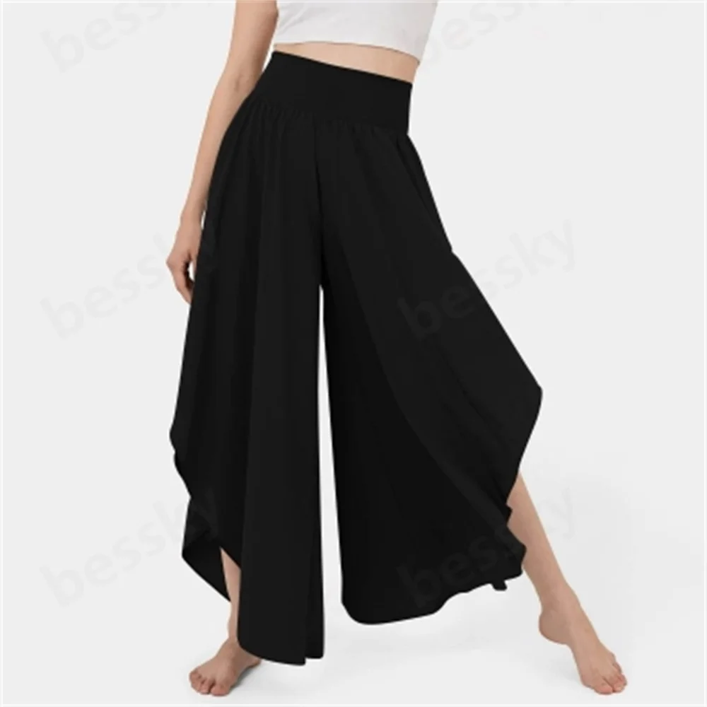 Ladies High Waist Slim Fit Yoga Pants plus Size Wide Leg Joker Fashion Beach Pants
Ladies High Waist Slim Fit Yoga Pants plus Size Wide Leg Joker Fashion Beach Pants