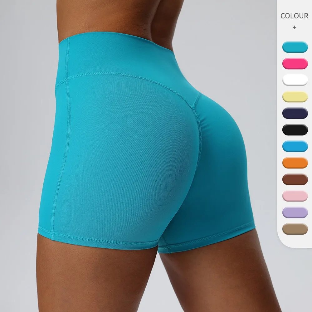 High Waist Scrunch Butt Lifting Yoga Shorts Women Elastic Sports Running Gym Workout Shorts
High Waist Scrunch Butt Lifting Yoga Shorts Women Elastic Sports Running Gym Workout Shorts