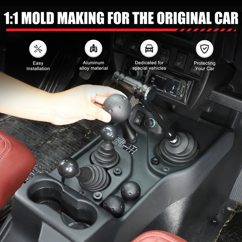 For LADA NIVA 2009-2019 aluminum alloy black car center control gear lever ball car decoration modification accessories
For LADA NIVA 2009-2019 aluminum alloy black car center control gear lever ball car decoration modification accessories