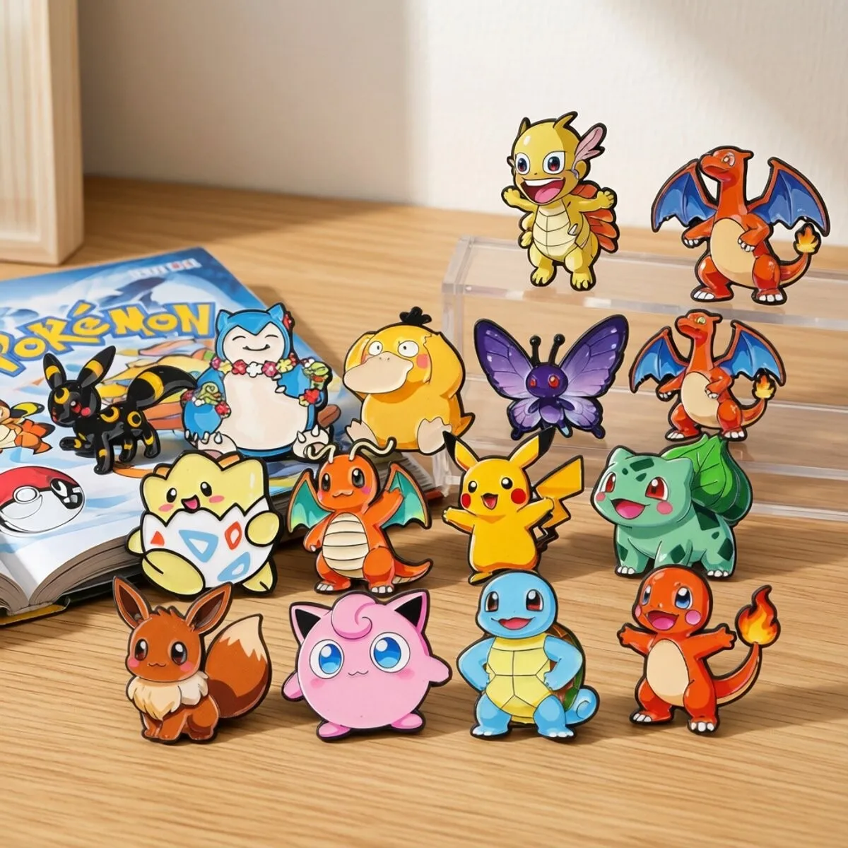 Cute Pokemon Anime Pikachu Canvas Bag Accessories Kawaii Eevee Charmander Bulbasaur Squirtle Girl Shoulder Bag Decoration Gift
Cute Pokemon Anime Pikachu Canvas Bag Accessories Kawaii Eevee Charmander Bulbasaur Squirtle Girl Shoulder Bag Decoration Gift