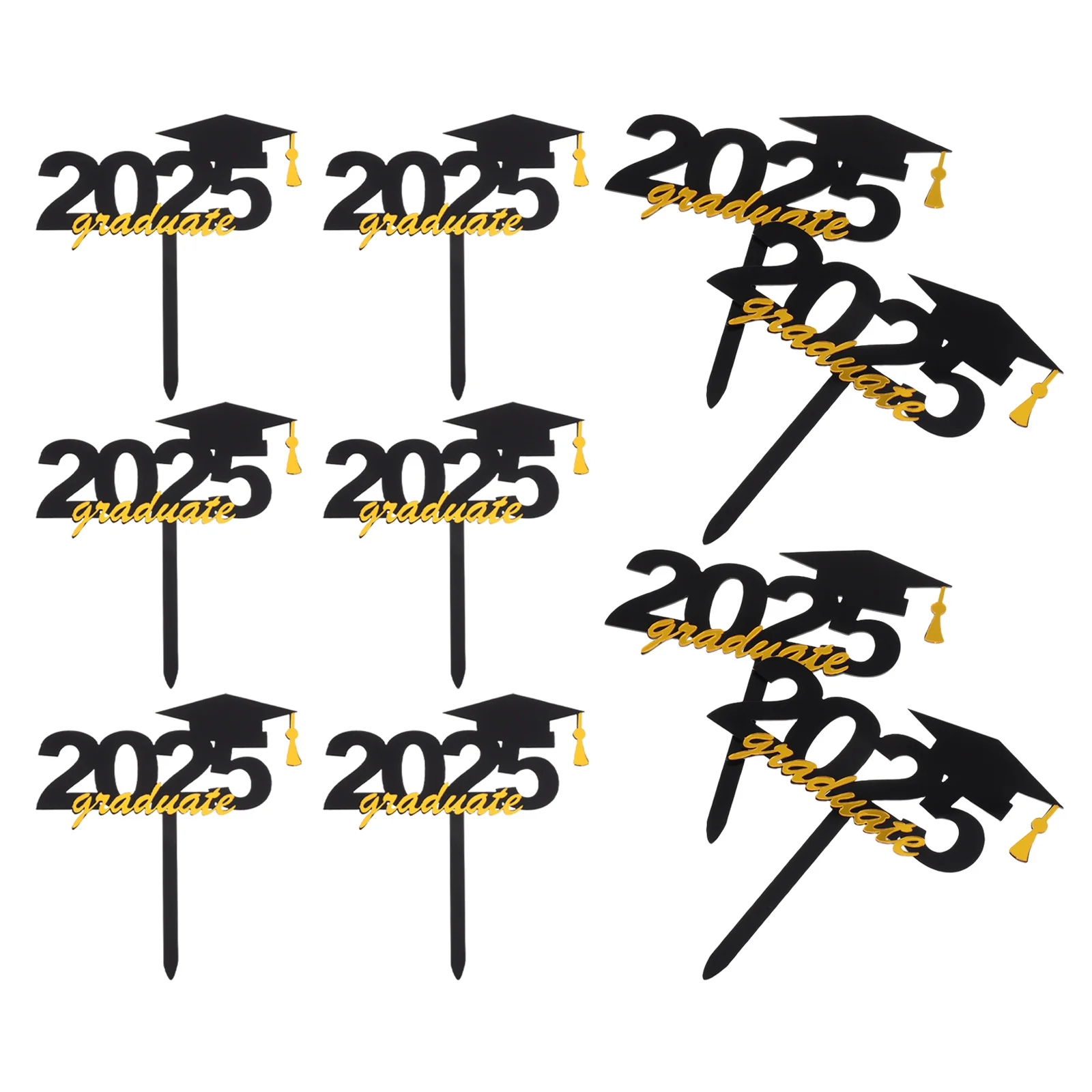 10pcs Graduation Cake Toppers Acrylic Elegant Party Supplies Decoration Picks College Celebrations Design Unique
10pcs Graduation Cake Toppers Acrylic Elegant Party Supplies Decoration Picks College Celebrations Design Unique