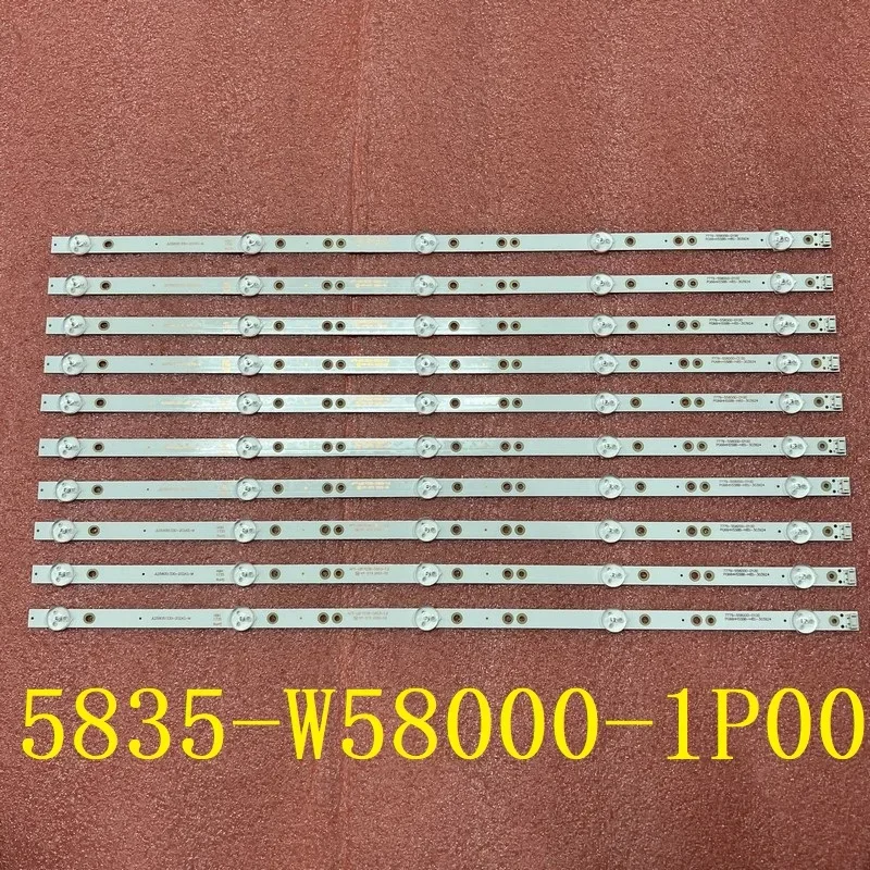 Светодиодная лента 5 светодиодов для Hisense 58G2A300 58G2A 58G3 58U7880AZ 58U7880 RDL580WY QD0-804 5835-W58000-1P00 58GCU8905 JL.D58051330-202AS
Светодиодная лента 5 светодиодов для Hisense 58G2A300 58G2A 58G3 58U7880AZ 58U7880 RDL580WY QD0-804 5835-W58000-1P00 58GCU8905 JL.D58051330-202AS