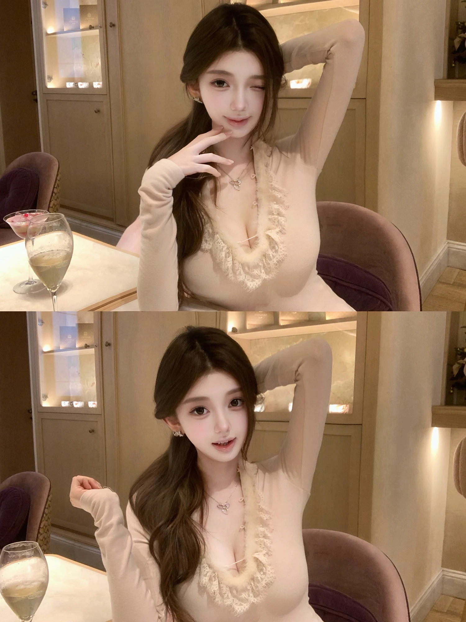 Женская облегающая футболка Kubiliv с длинным рукавом, кружевной отделкой и вставками из меха норки, повседневный топ из полиэстера, спандекса и нейлона
Женская облегающая футболка Kubiliv с длинным рукавом, кружевной отделкой и вставками из меха норки, повседневный топ из полиэстера, спандекса и нейлона