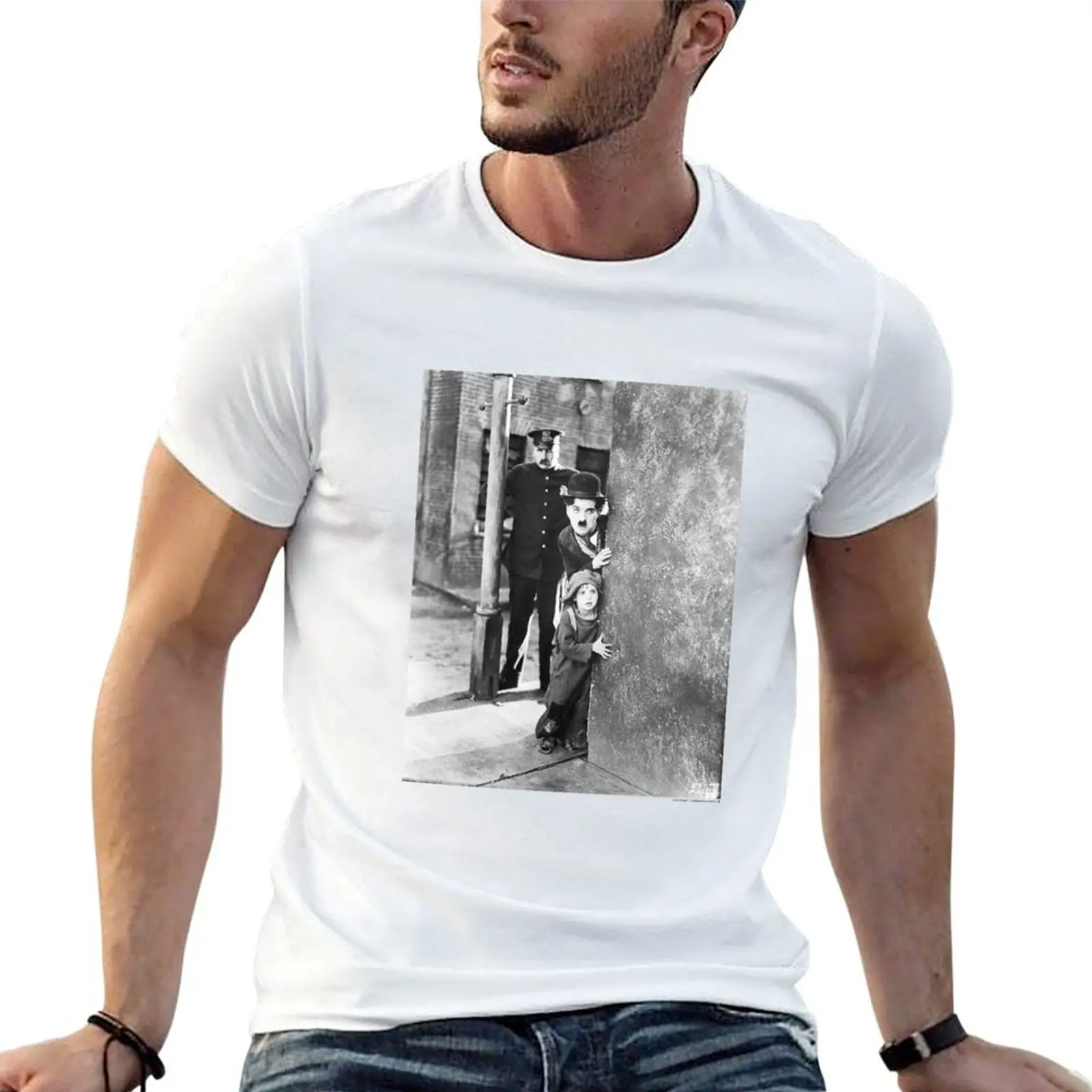 Charlie Chaplin -The Kid T-Shirt man t shirt heavy cotton t shirts for man pack white cotton t shirt man T-shirt
Charlie Chaplin -The Kid T-Shirt man t shirt heavy cotton t shirts for man pack white cotton t shirt man T-shirt