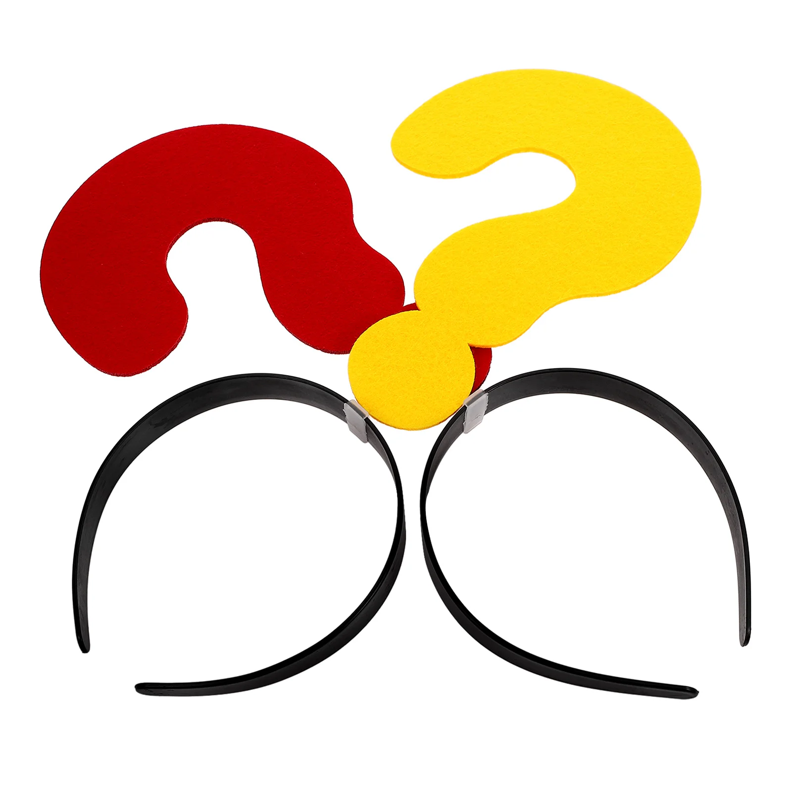 2pcs Question Mark Headband Photo Booth Headband Holiday Party Hair Hoop Party Favors Cloth Headband Punctuation Headband
2pcs Question Mark Headband Photo Booth Headband Holiday Party Hair Hoop Party Favors Cloth Headband Punctuation Headband