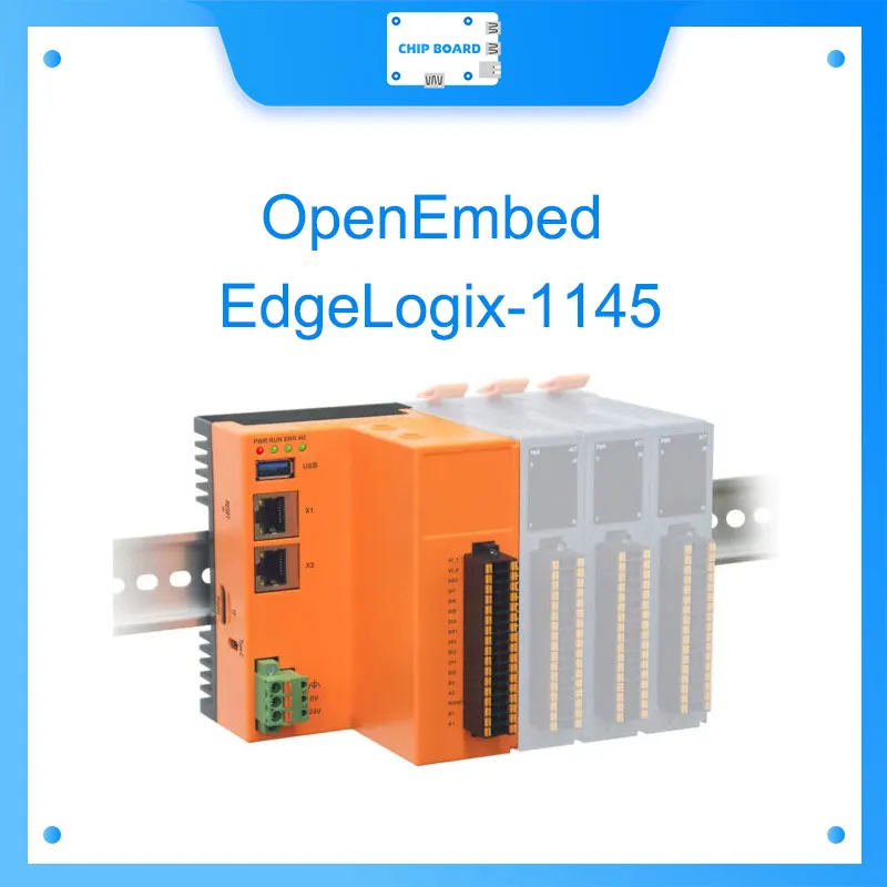 Промышленный ПЛК EdgeLogix-1145 — Raspberry Pi CM5 на базе Dual GbE, RS485/232, 24 В DI/DO и аналоговыми входами
Промышленный ПЛК EdgeLogix-1145 — Raspberry Pi CM5 на базе Dual GbE, RS485/232, 24 В DI/DO и аналоговыми входами
