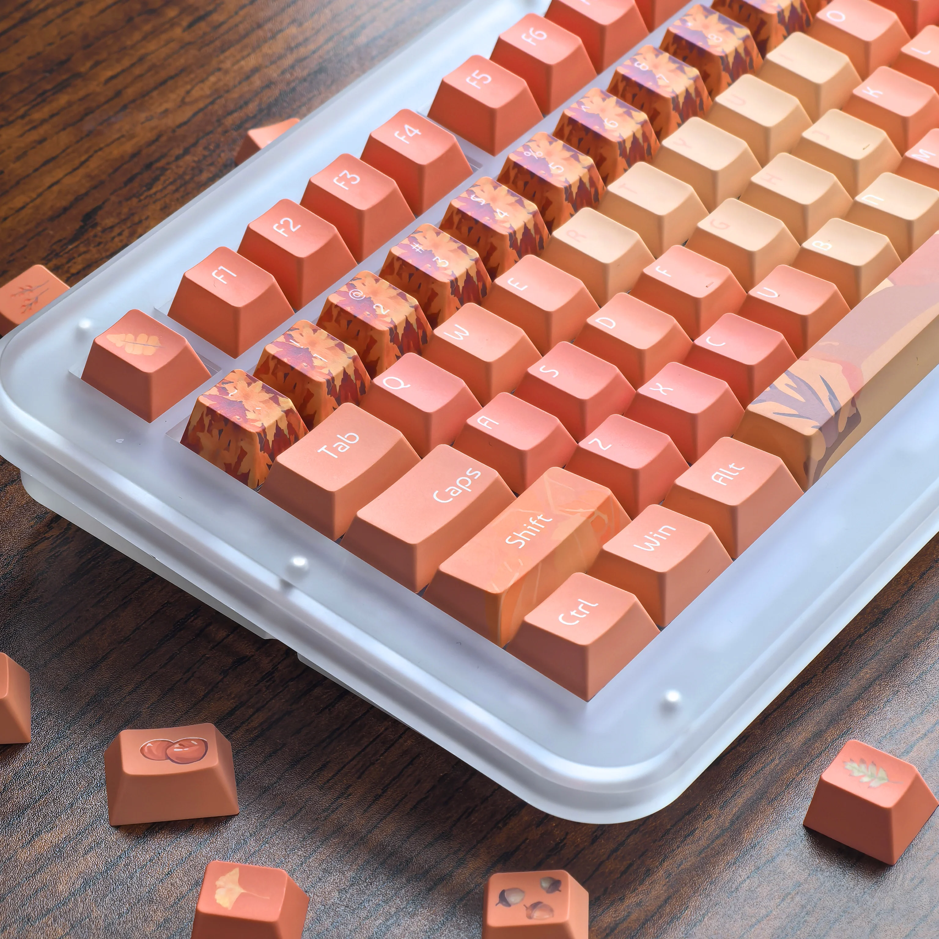 Осенние кленовые колпачки для клавиш Maple Leaf Red 2,25/2,75U Space Bar Alice Layout Колпачки для клавиш Cherry Pbt Orange Keycaps 
Осенние кленовые колпачки для клавиш Maple Leaf Red 2,25/2,75U Space Bar Alice Layout Колпачки для клавиш Cherry Pbt Orange Keycaps