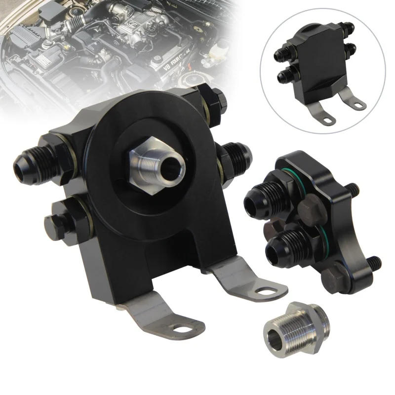 Черная пластина масляного радиатора двигателя, масляный фильтр, сэндвич-переходник для перемещения, комплект из алюминиевого сплава для двигателя Toyota Lexus V8, 1UZ 2UZ 3UZ 
Черная пластина масляного радиатора двигателя, масляный фильтр, сэндвич-переходник для перемещения, комплект из алюминиевого сплава для двигателя Toyota Lexus V8, 1UZ 2UZ 3UZ