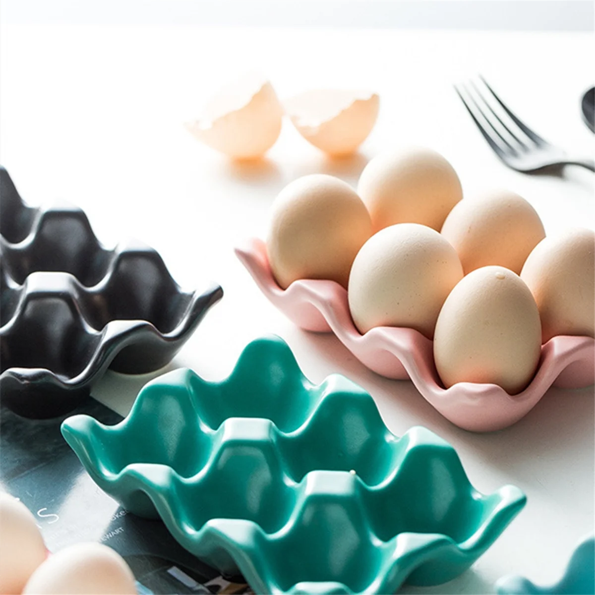 JAS-Kitchen Supplies Egg Tray Egg Rack Household Ceramic Tableware Supplies Egg Tray Egg Tray Red
JAS-Kitchen Supplies Egg Tray Egg Rack Household Ceramic Tableware Supplies Egg Tray Egg Tray Red