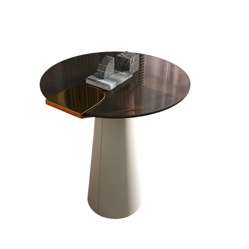 Light luxury tempered glass creative small coffee table coffee side table simple and modern
Light luxury tempered glass creative small coffee table coffee side table simple and modern