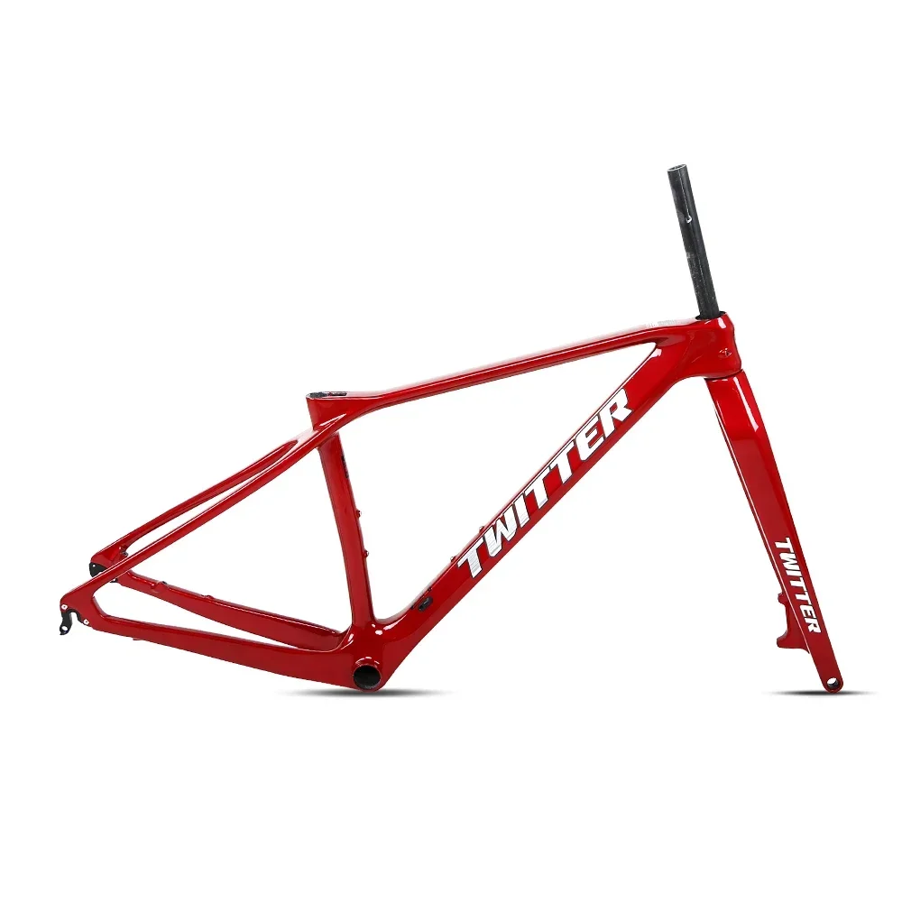 TWITTER M6 27.5*29in*17/19/21cm Carbon Fiber Mountain Bike Frame+Carbon Fork Quick Release Version 135mm''Barrel Drawer 12*148mm
TWITTER M6 27.5*29in*17/19/21cm Carbon Fiber Mountain Bike Frame+Carbon Fork Quick Release Version 135mm''Barrel Drawer 12*148mm