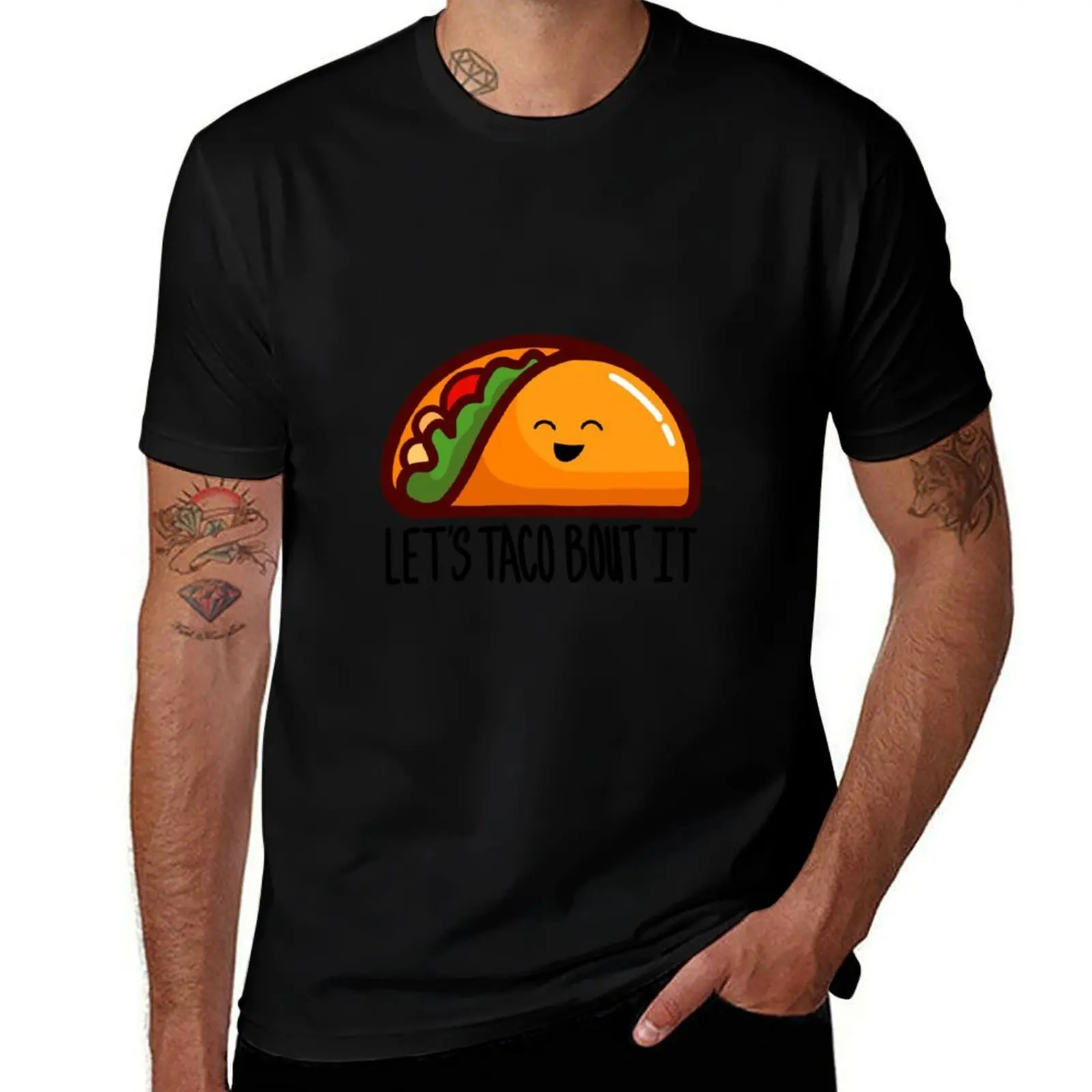 Let's Taco Bout It Taco T-Shirt Minimalist Plain Crew Neck T-Shirt
Let's Taco Bout It Taco T-Shirt Minimalist Plain Crew Neck T-Shirt