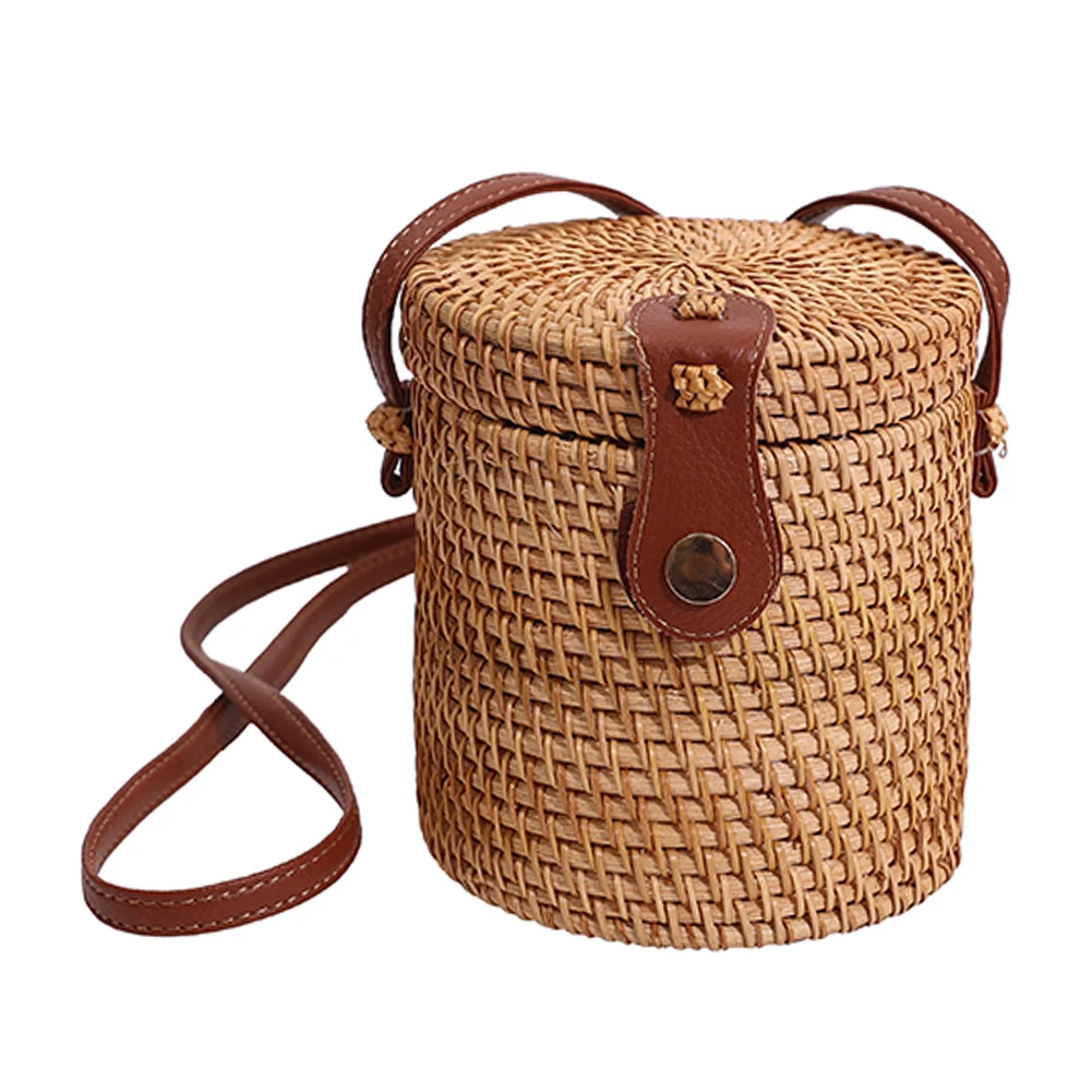 Handwoven Crossbody Bag Adjustable Strap Rattan Women Handbags Large-capacity Portable Storage Ladies Shopping Trip
Handwoven Crossbody Bag Adjustable Strap Rattan Women Handbags Large-capacity Portable Storage Ladies Shopping Trip