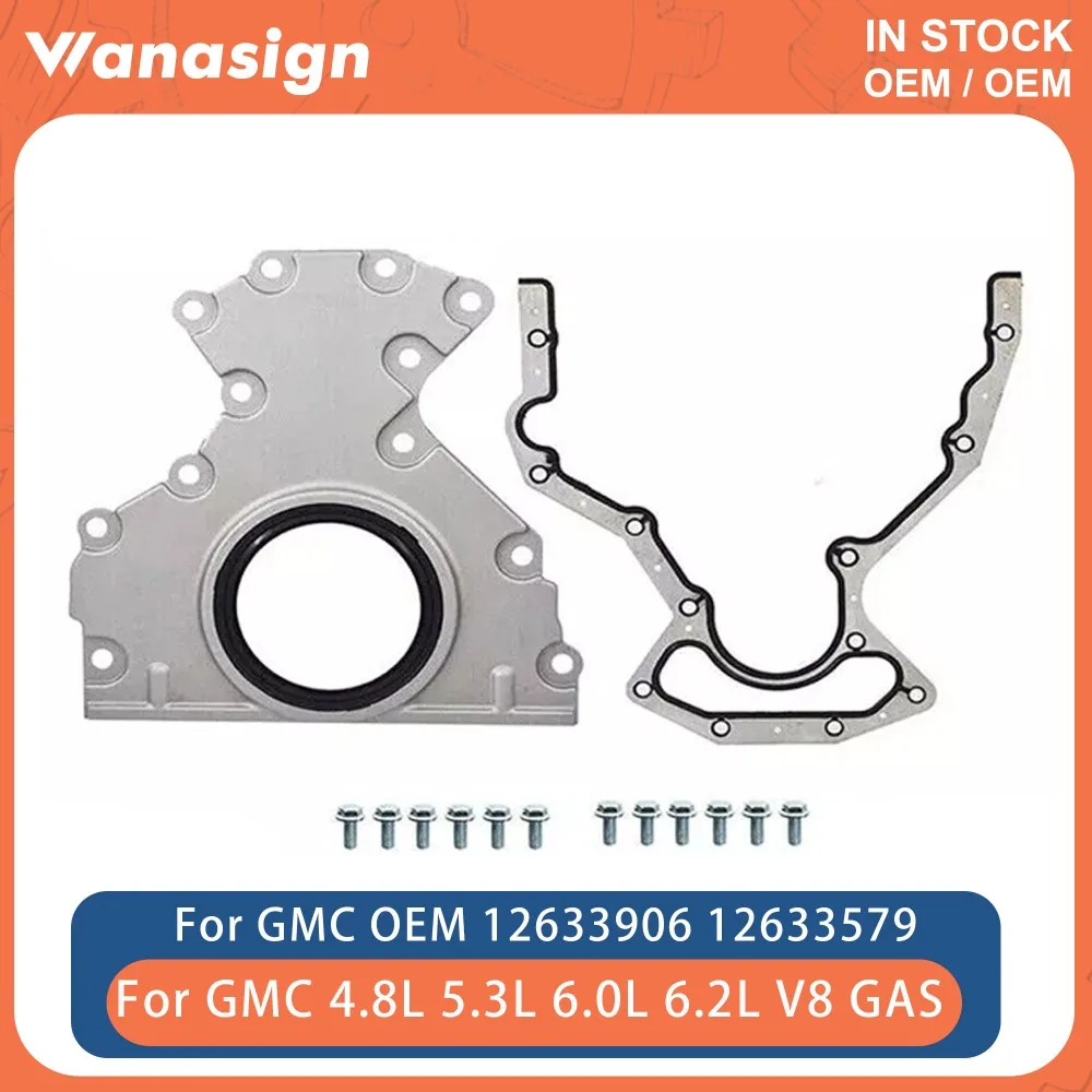 Engine Timing Cover Plate Kit Fit 4.8 5.3 6.0 6.2 L For Chevrolet GMC Buick Corvette LS2 LS3 4.8L 5.3L 6.0L 6.2L V8 GAS 12633579
Engine Timing Cover Plate Kit Fit 4.8 5.3 6.0 6.2 L For Chevrolet GMC Buick Corvette LS2 LS3 4.8L 5.3L 6.0L 6.2L V8 GAS 12633579