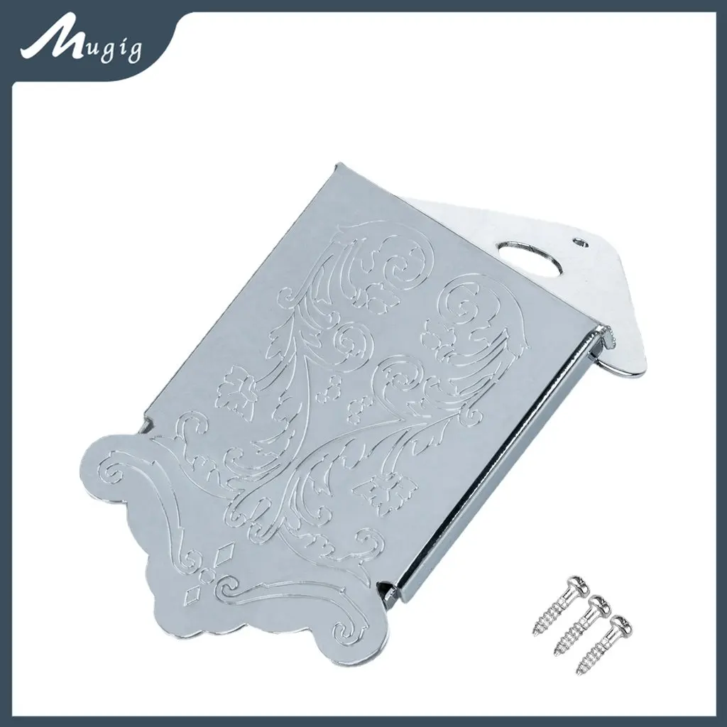 Mugig Mandolin Tailpiece Guitar Tailpiece Guitar Tailpiece Gold Mandolin with Screw Instrument Replacement Accessory
Mugig Mandolin Tailpiece Guitar Tailpiece Guitar Tailpiece Gold Mandolin with Screw Instrument Replacement Accessory