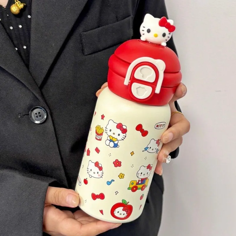Kawaii Hello Kitty Sanrio Students Cute Cartoon Stainless Steel Water Cup Children Cold Drink Sippy Cup Christmas Gifts for Kids
Kawaii Hello Kitty Sanrio Students Cute Cartoon Stainless Steel Water Cup Children Cold Drink Sippy Cup Christmas Gifts for Kids
