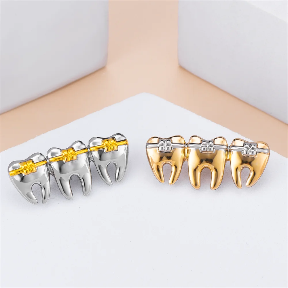 Harong Dentalcrown Enamel Pin Fashion Exquisite Lovely Medical Teeth Lapel Brooch for Doctor Nurse Internship Gift
Harong Dentalcrown Enamel Pin Fashion Exquisite Lovely Medical Teeth Lapel Brooch for Doctor Nurse Internship Gift