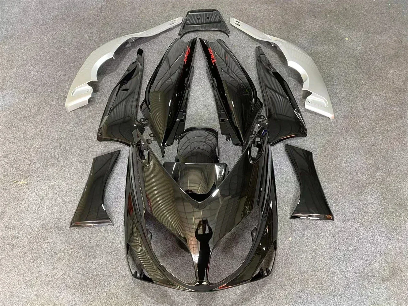 New ABS Motorcycle Fairings Kits Fit For Yamaha TMAX500 2001 2002 2003 2004 2005 2006 2007 TMAX Bodywork Set Custom Bright black
New ABS Motorcycle Fairings Kits Fit For Yamaha TMAX500 2001 2002 2003 2004 2005 2006 2007 TMAX Bodywork Set Custom Bright black