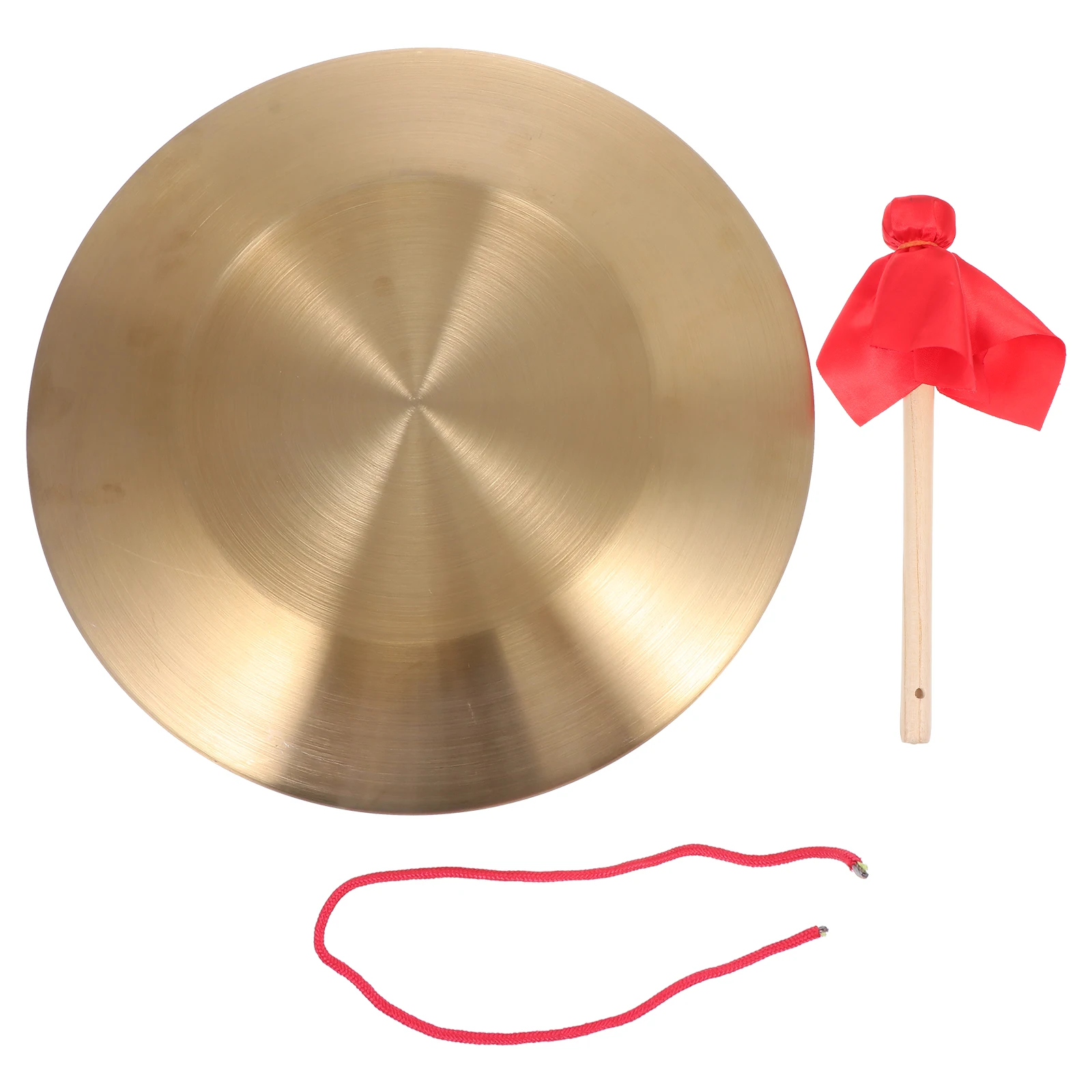 Gong Percussion Instrument Golden Copper Steel Alloy Hand-made Durable Clear Sound Quality Ergonomic Handle Trains Children
Gong Percussion Instrument Golden Copper Steel Alloy Hand-made Durable Clear Sound Quality Ergonomic Handle Trains Children