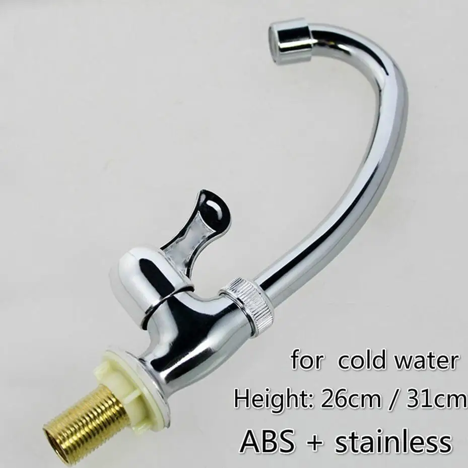 1 Pcs ABS+stainless Cold Water Tap Basin Kitchen Bathroom Wash Basin Faucet Kitchen Faucet
1 Pcs ABS+stainless Cold Water Tap Basin Kitchen Bathroom Wash Basin Faucet Kitchen Faucet
