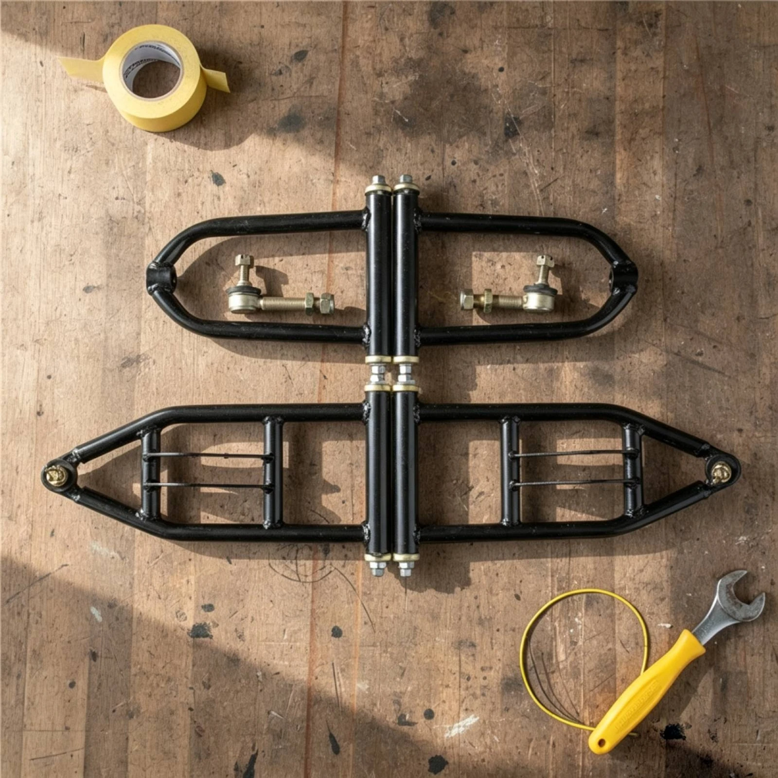 Control Arm Assembly with Ball Joint Adjustable Cylindrical Control Arm Assembly Chassis System with Ball Joints Stable Hardware
Control Arm Assembly with Ball Joint Adjustable Cylindrical Control Arm Assembly Chassis System with Ball Joints Stable Hardware