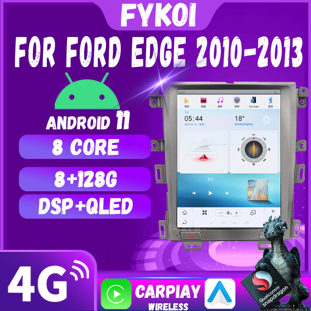 Автомобильная Мультимедийная система для Ford Edge 2010-2013, Android, Bluetooth, 4G, Wi-Fi
Автомобильная Мультимедийная система для Ford Edge 2010-2013, Android, Bluetooth, 4G, Wi-Fi
