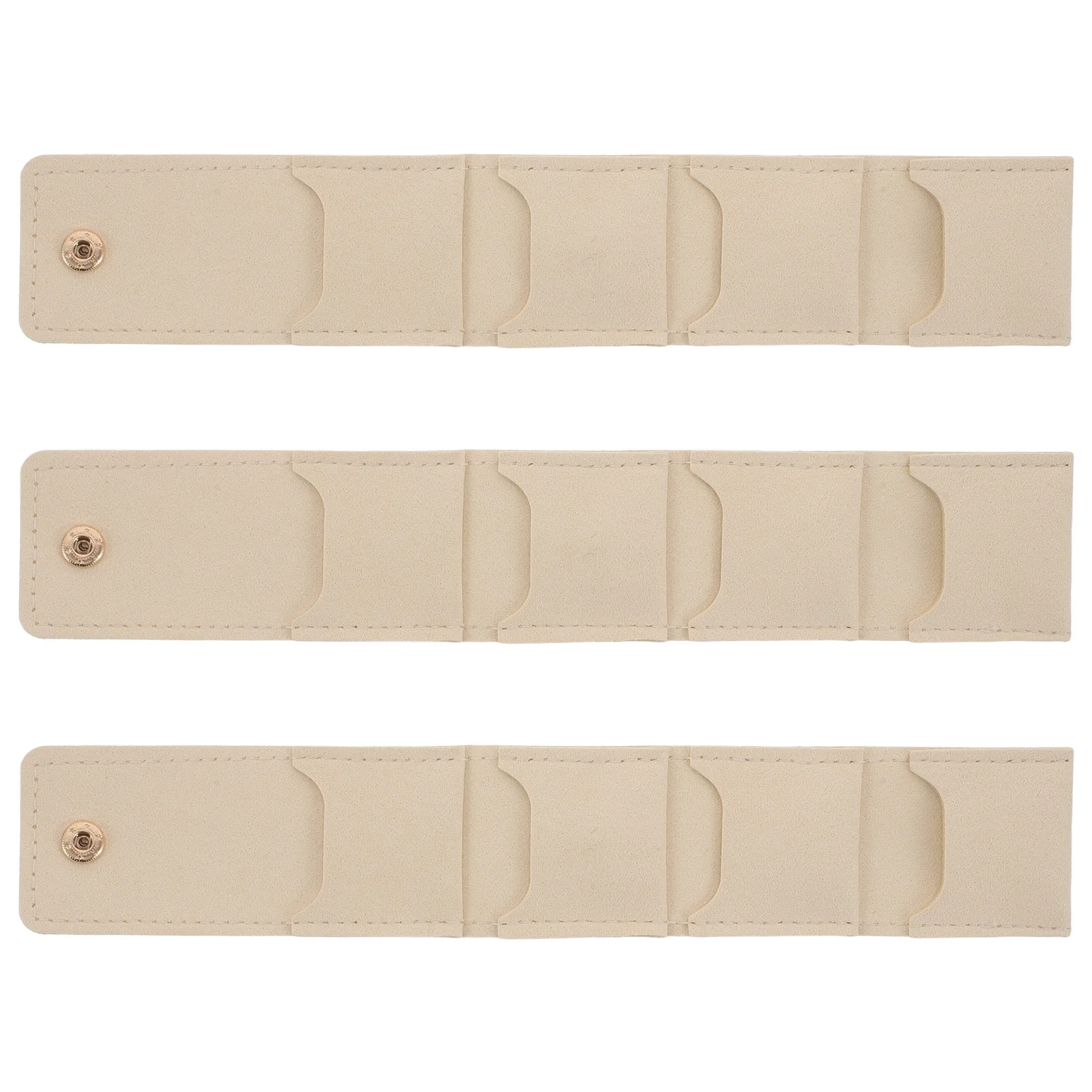 3 шт., органайзер для ювелирных изделий для путешествий, бежевый портативный рулонный чехол, мини-многофункциональный чехол для хранения колец, ожерелья, серег, браслета
3 шт., органайзер для ювелирных изделий для путешествий, бежевый портативный рулонный чехол, мини-многофункциональный чехол для хранения колец, ожерелья, серег, браслета