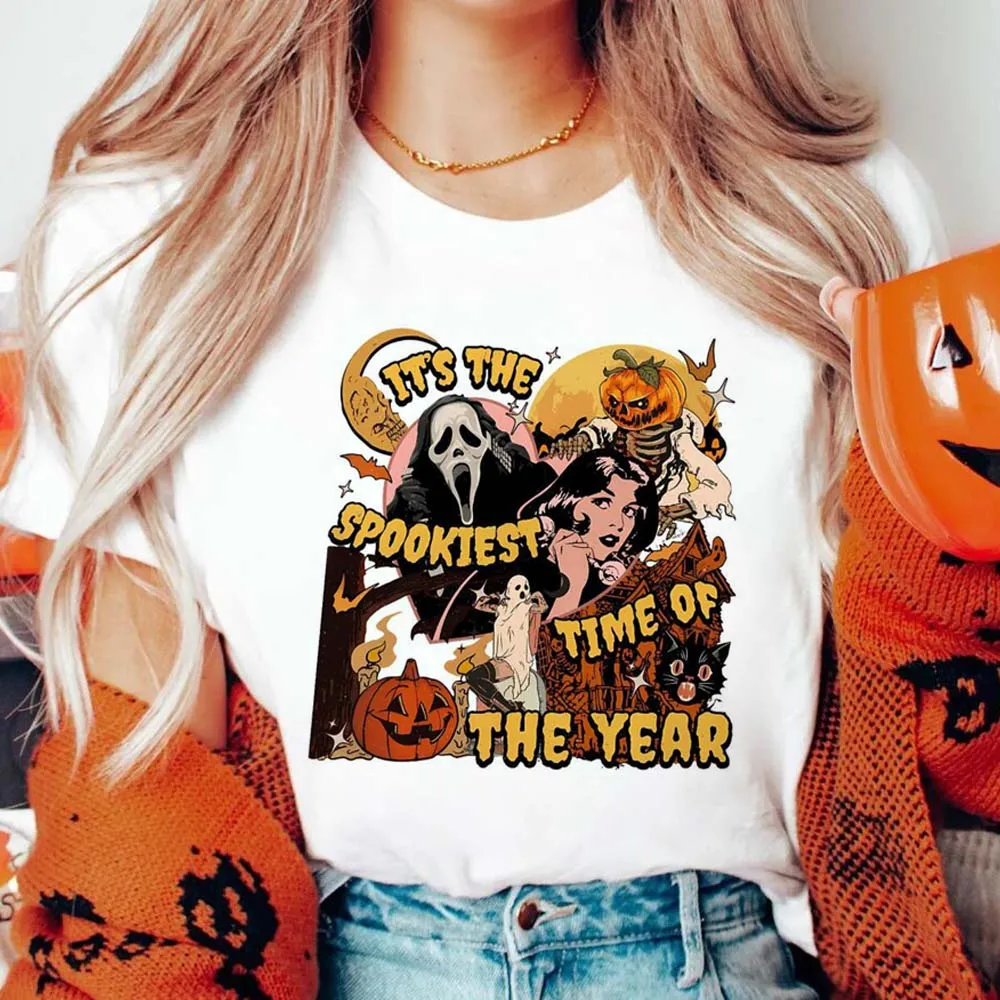 Женская футболка с коротким рукавом It's The самое spokokest Of The Year Fashion, базовая Летняя Повседневная футболка с принтом и мультяшным рисунком, топ
Женская футболка с коротким рукавом It's The самое spokokest Of The Year Fashion, базовая Летняя Повседневная футболка с принтом и мультяшным рисунком, топ