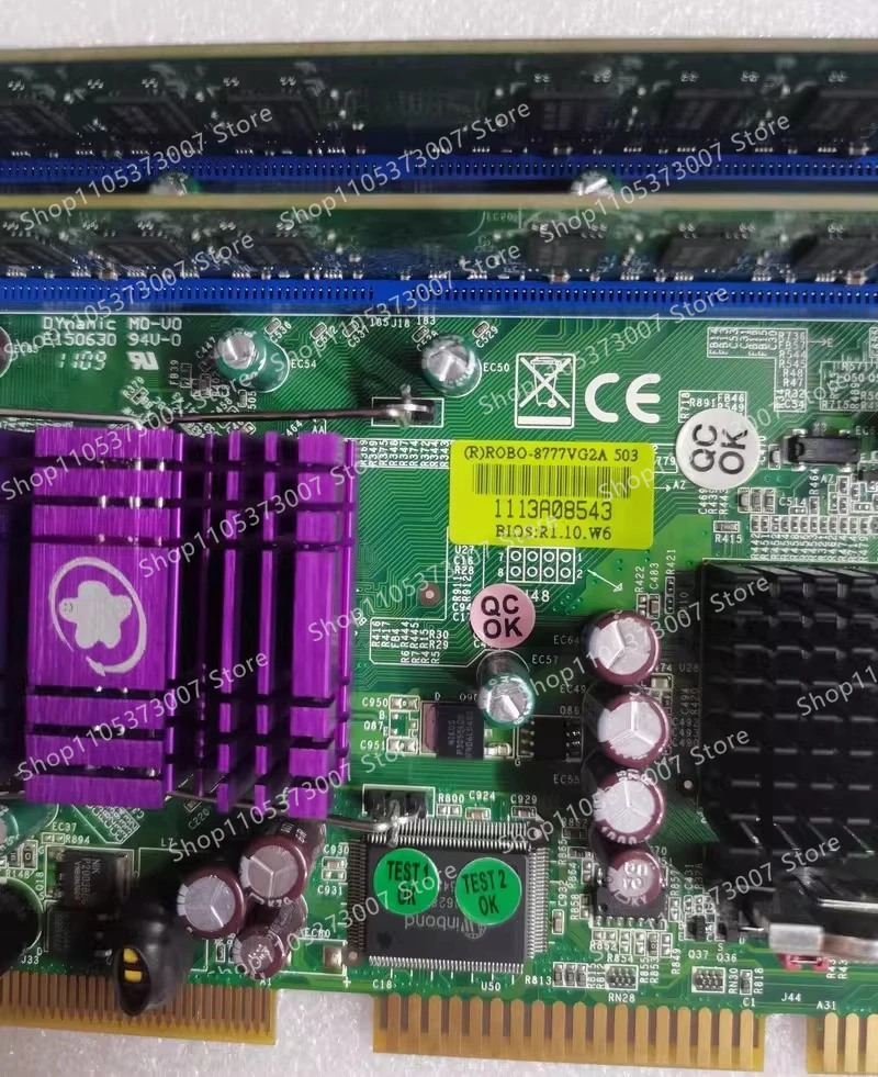ROBO-8777VG2A full-length industrial computer main board dual network port, with CPU memory fan
ROBO-8777VG2A full-length industrial computer main board dual network port, with CPU memory fan