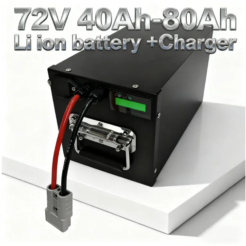 72V 40-80Ah Lithium Ion Battery with BMS for Motorcycle Electric Car Golf Cart Scooter High Capacity Li-ion Battery with BMS
72V 40-80Ah Lithium Ion Battery with BMS for Motorcycle Electric Car Golf Cart Scooter High Capacity Li-ion Battery with BMS