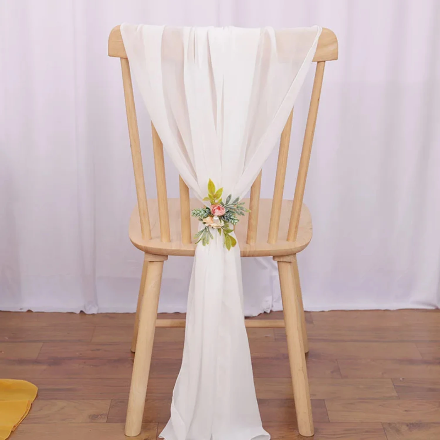 Long 24PCS Chiffon Chair Sashes 17x275cm for Wedding Chair Decoration, Elegant Wedding Aisle Decorations, Perfect for Party, Ban
Long 24PCS Chiffon Chair Sashes 17x275cm for Wedding Chair Decoration, Elegant Wedding Aisle Decorations, Perfect for Party, Ban