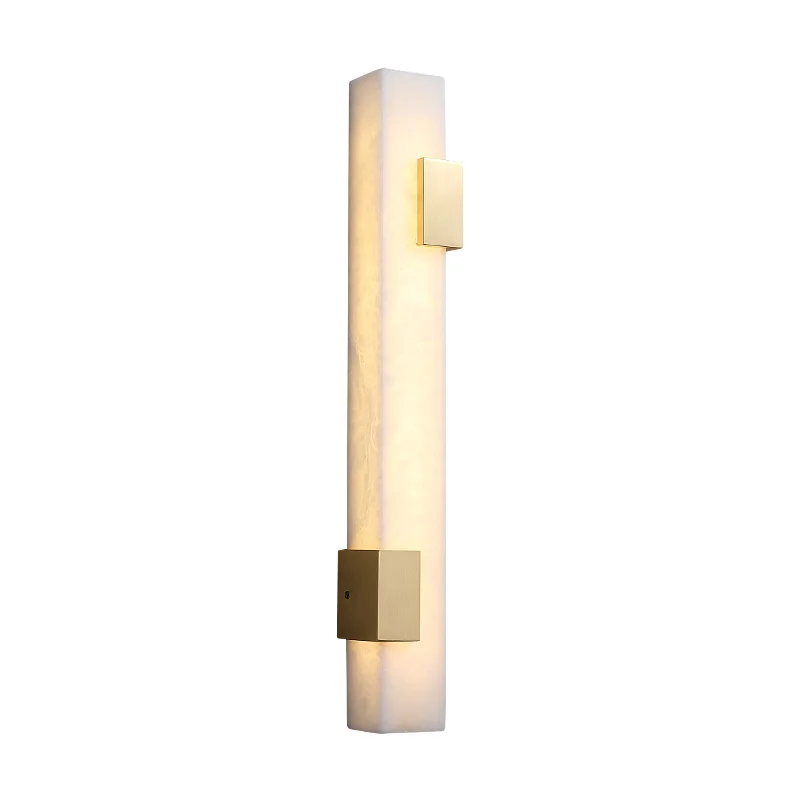 Marble wall lamp all-copper modern new Chinese light luxury TV background wall lamp simple bedside
Marble wall lamp all-copper modern new Chinese light luxury TV background wall lamp simple bedside