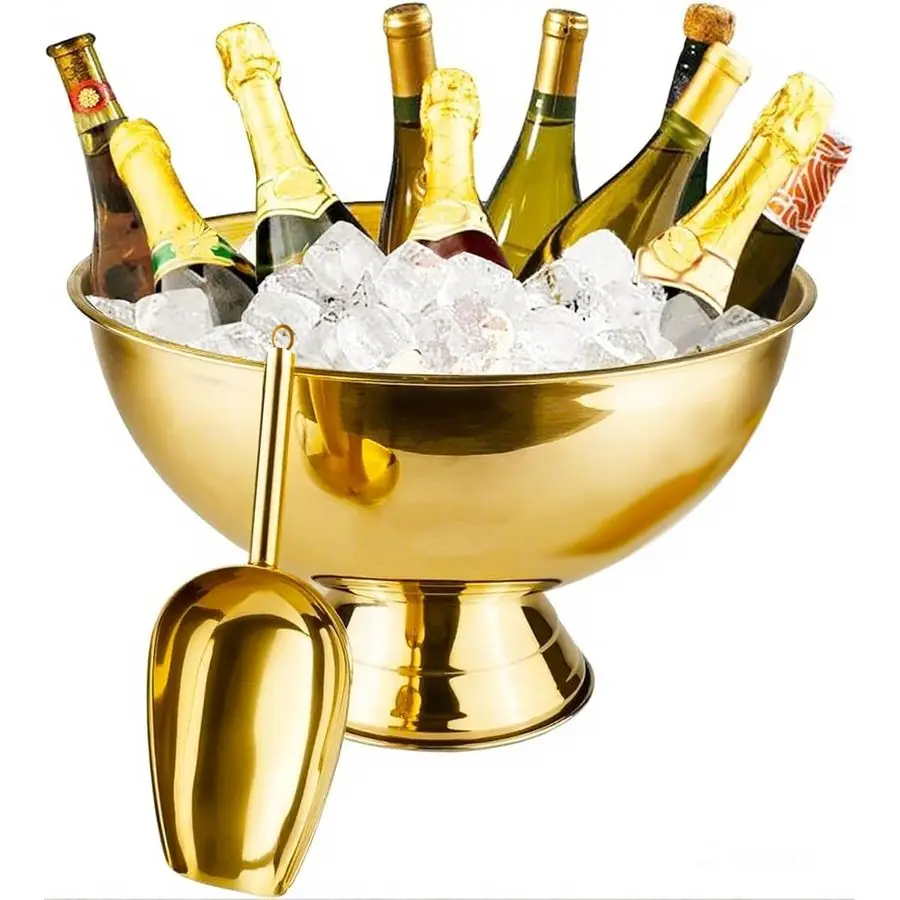 Чаша для шампанского, 12 л. Чаша для шампанского. Ведро для льда с совок. Большое ведро для вина из нержавеющей стали. Большое ведро для льда для вечеринок. Винное пиво. Хо.
Чаша для шампанского, 12 л. Чаша для шампанского. Ведро для льда с совок. Большое ведро для вина из нержавеющей стали. Большое ведро для льда для вечеринок. Винное пиво. Хо.