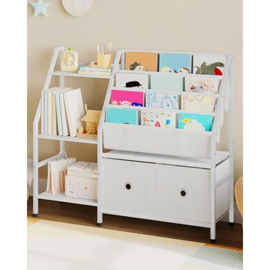 Книжная полка 39,4 дюйма Книжная полка для комнаты Книжный шкаф с 3-уровневой полкой для хранения игрушек и 2 ящиками Книжная полка для детской комнаты Classro
Книжная полка 39,4 дюйма Книжная полка для комнаты Книжный шкаф с 3-уровневой полкой для хранения игрушек и 2 ящиками Книжная полка для детской комнаты Classro