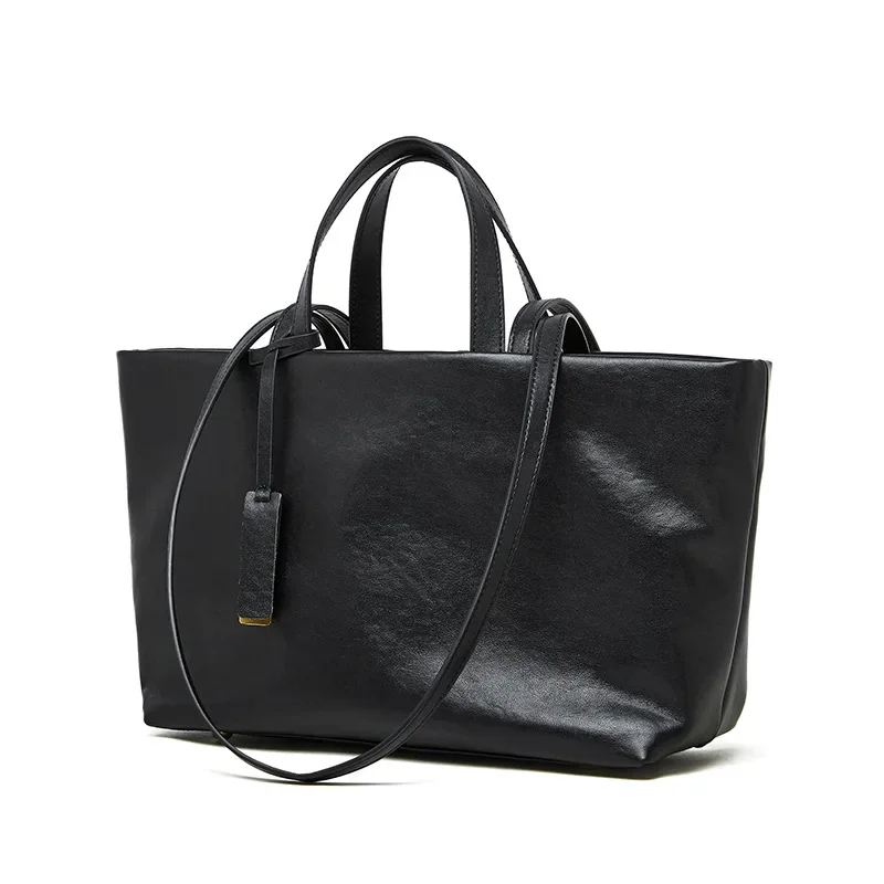 2025 Trendy Genuine Cowhide Leather Tote Bag for Women Vintage Soft Large Capacity Multiway Shoulder Handbag
2025 Trendy Genuine Cowhide Leather Tote Bag for Women Vintage Soft Large Capacity Multiway Shoulder Handbag