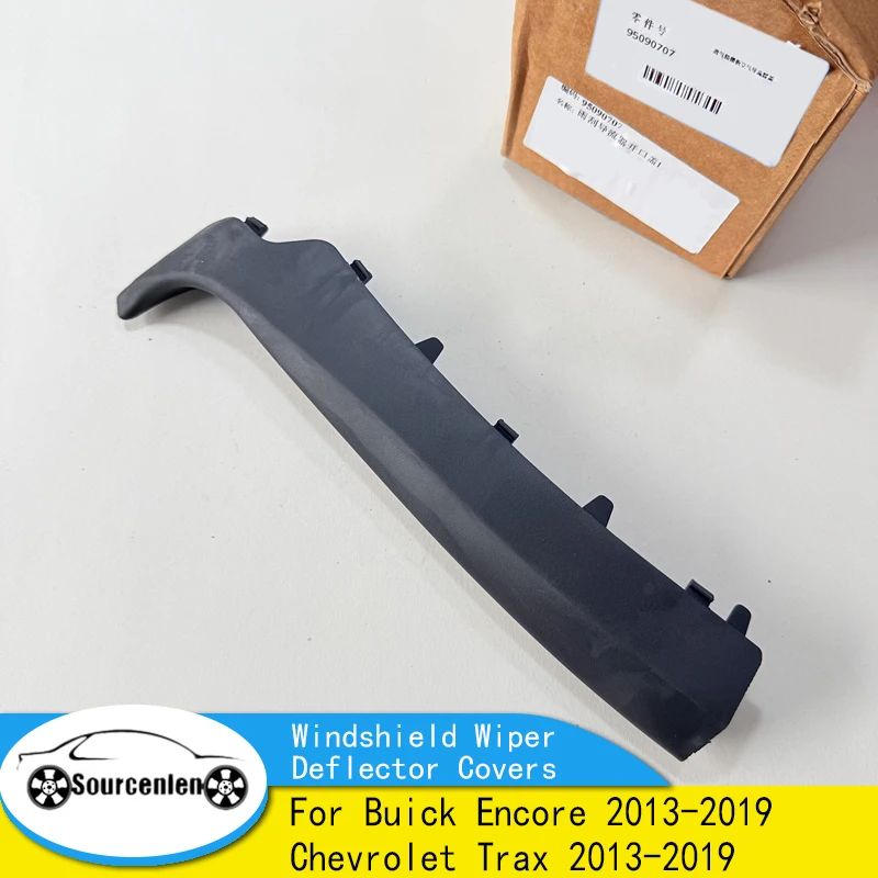 Windshield Wiper Deflector Covers For Buick Encore 2013-2019 Chevrolet Trax 2013-2019 95166535 95166536
Windshield Wiper Deflector Covers For Buick Encore 2013-2019 Chevrolet Trax 2013-2019 95166535 95166536