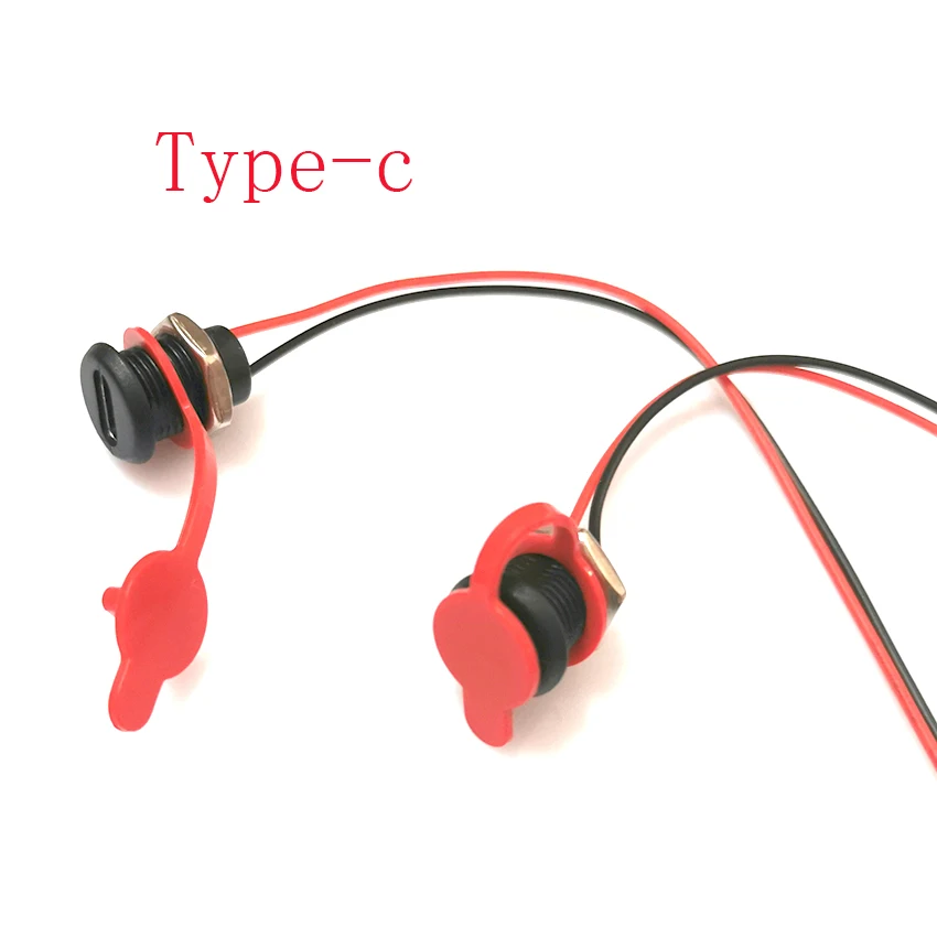 1/10Pcs USB Connector Type-C Waterproof With PH 2.0 Nut Locking Plate Female TPC Waterproof High Current Fast Charging Jack Port
1/10Pcs USB Connector Type-C Waterproof With PH 2.0 Nut Locking Plate Female TPC Waterproof High Current Fast Charging Jack Port