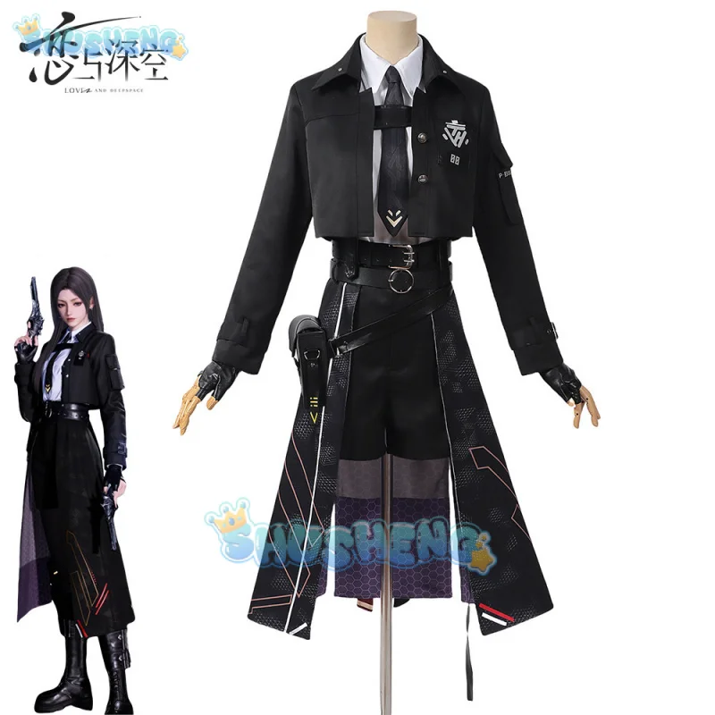 Love and Deepspace Heroines Cosplay Costume New Combat Uniform Deepspace Hunter Abysswalker Halloween Party for Women Girls
Love and Deepspace Heroines Cosplay Costume New Combat Uniform Deepspace Hunter Abysswalker Halloween Party for Women Girls