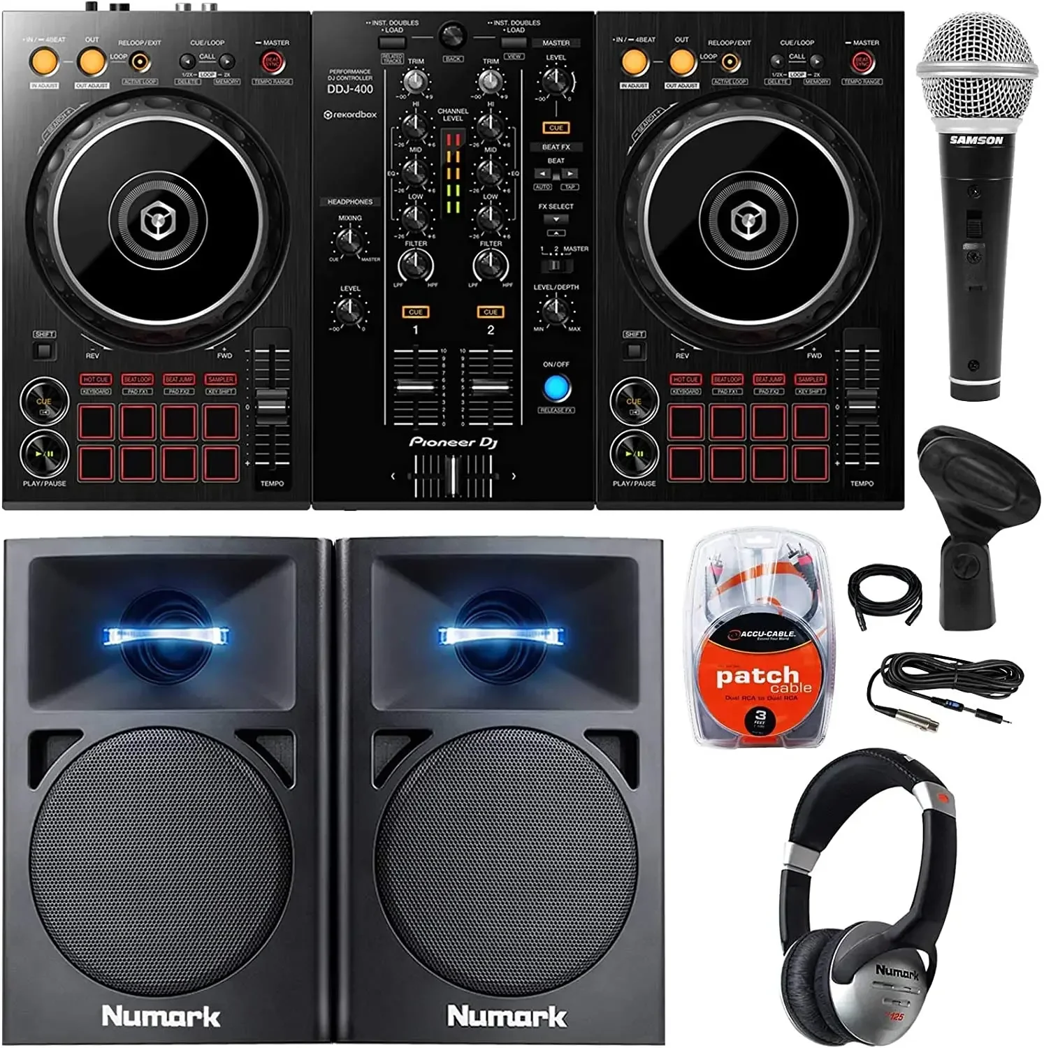 ЛЕТНЯЯ СКИДКА НА Покупайте с уверенностью Новый комплект DJ-контроллера Pioneer DDJ-400 Rekordbox Starter с футляром + 12-дюймовые динамики + St
ЛЕТНЯЯ СКИДКА НА Покупайте с уверенностью Новый комплект DJ-контроллера Pioneer DDJ-400 Rekordbox Starter с футляром + 12-дюймовые динамики + St
