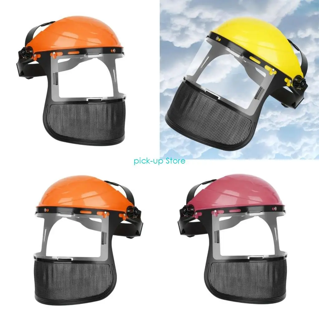 Q5WA Industrial Protective Face Mask Cover Adjustable Comfort Fit Safety Helmet Hat
Q5WA Industrial Protective Face Mask Cover Adjustable Comfort Fit Safety Helmet Hat